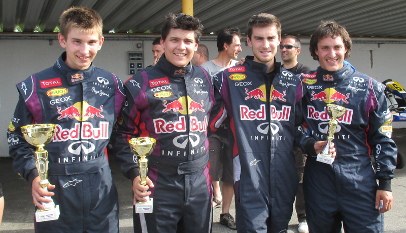 Mes Amis... Pilotes Red Bull Team - Juin 2015 sur le circuit de Valence